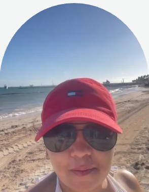 Erika Téllez celebrando su cumpleaños en Punta Cana
