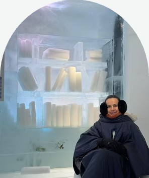 Luz Adriana en su viaje a Estocolmo y Kiruna